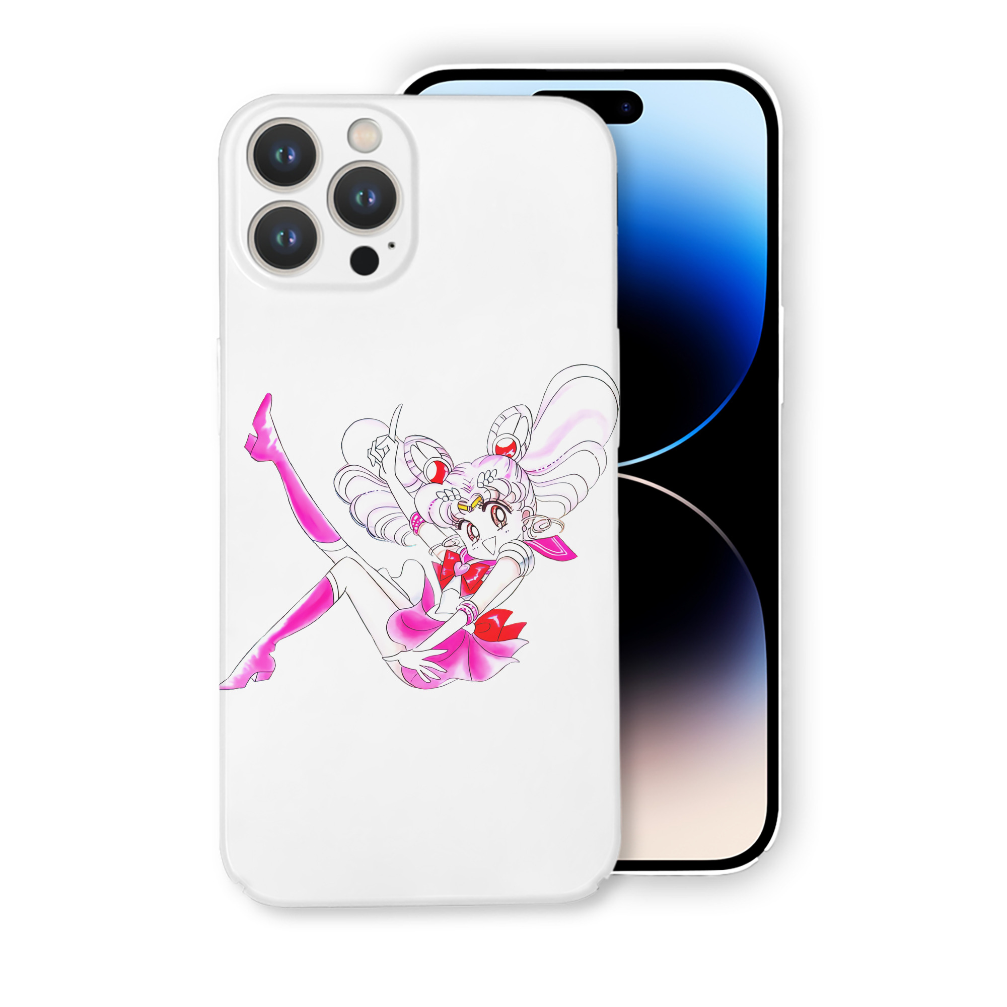 （画像用） 美少女戦士セーラームーン ちびうさ Sailor Moon Chibiusa Tsukino Usagi Small Lady Serenity 【iPhone 14シリーズ対応】ハードケース